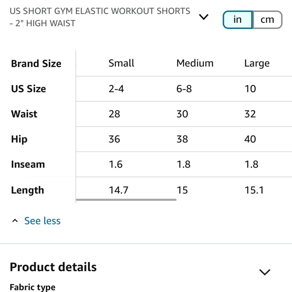 NWT Viral BMJL High Waisted Short w Liner - Picture 6 of 6